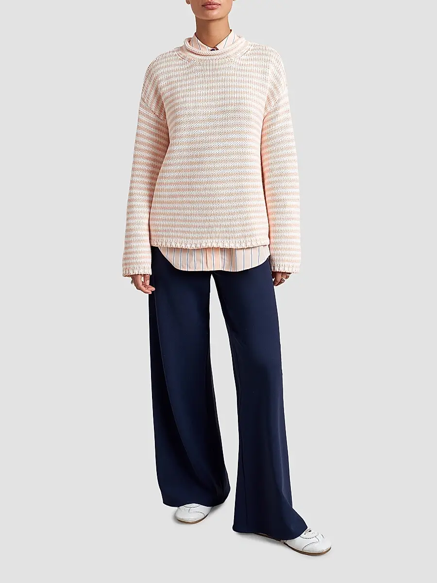 La Ligne Women's Marina Fine Stripe Sweater | Thumbnail 2 La Ligne Women's Marina Fine Stripe Sweater | Thumbnail 2