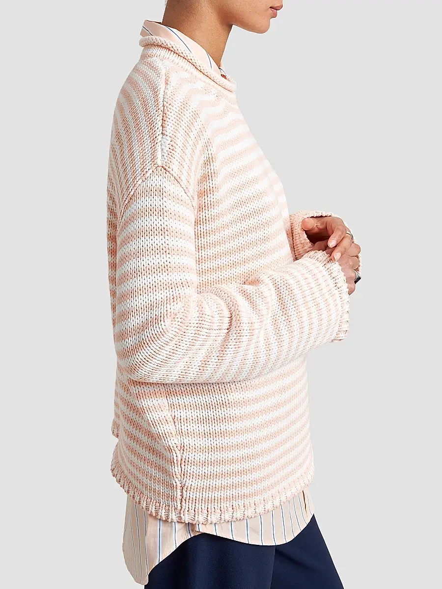 La Ligne Women's Marina Fine Stripe Sweater | Thumbnail 3 La Ligne Women's Marina Fine Stripe Sweater | Thumbnail 3