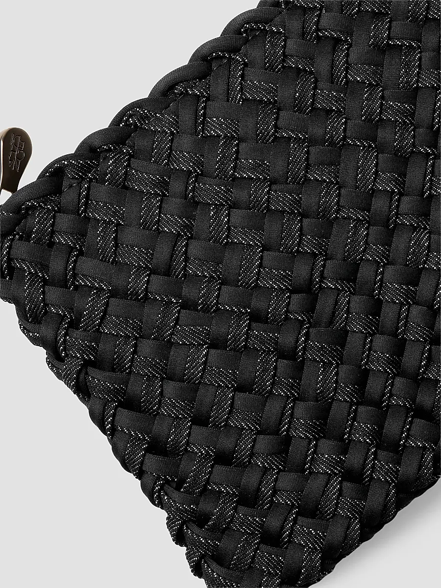 Naghedi Women's Nomad Medium Double Weave Denim Hobo Shoulder Bag | Thumbnail 5