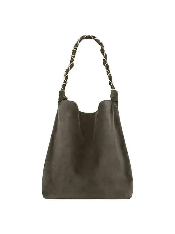 Saint Laurent Women's Amalia in Suede Shoulder Bag
