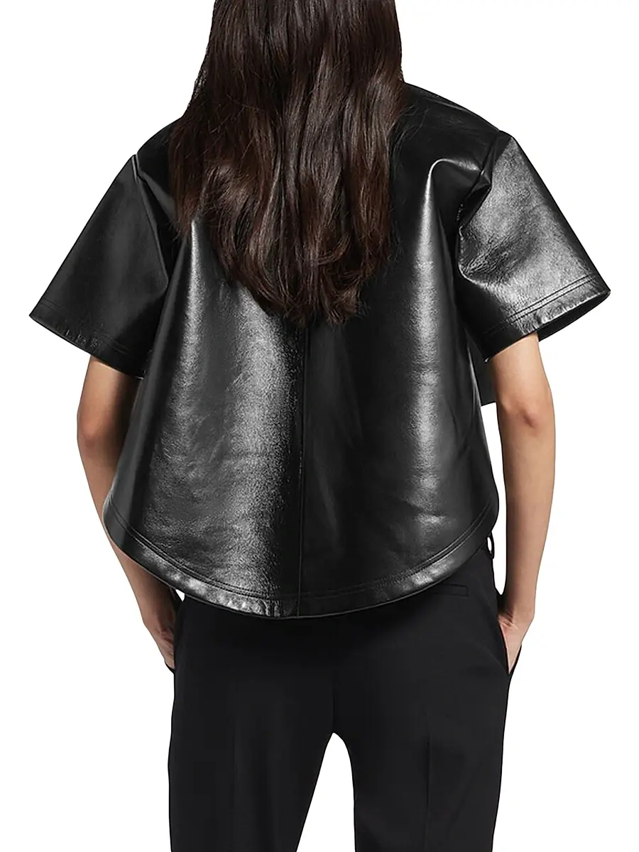 Balenciaga Women's Train Cropped T-Shirt | Thumbnail 5 Balenciaga Women's Train Cropped T-Shirt | Thumbnail 5