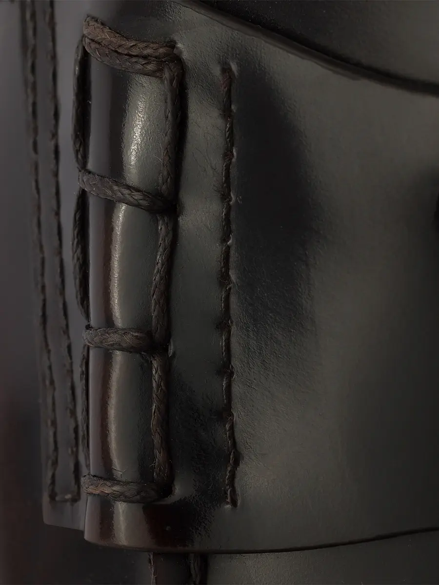 Prada Men's Men's Brushed Leather Loafers | Thumbnail 5 Prada Men's Men's Brushed Leather Loafers | Thumbnail 5