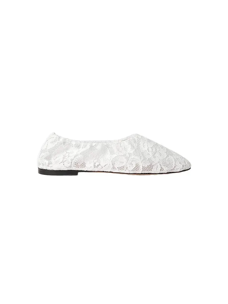 Odissì Women's Aicha Lace Ballerina Flats - White - Size 10.5 | Image 1 Odissì Women's Aicha Lace Ballerina Flats - White - Size 10.5 | Image 1
