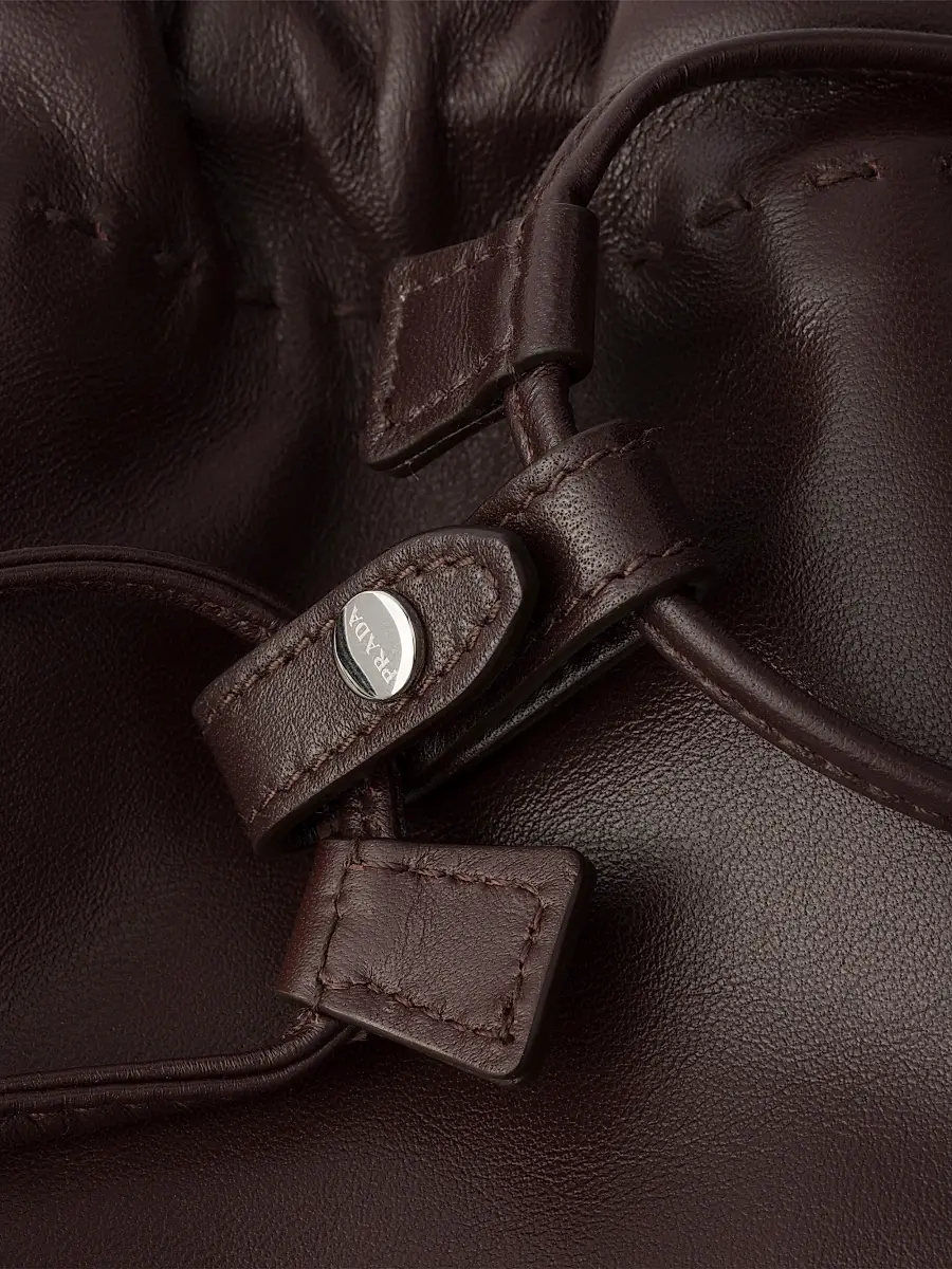 Prada Women's Wish Nappa Leather Pouch | Thumbnail 5 Prada Women's Wish Nappa Leather Pouch | Thumbnail 5