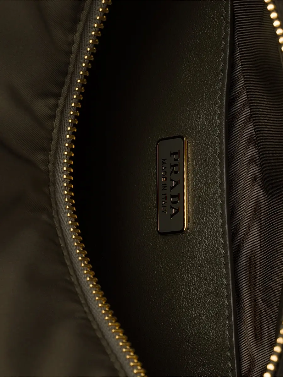 Prada Women's Explore Small Re-Nylon and Leather Shoulder Bag | Thumbnail 4 Prada Women's Explore Small Re-Nylon and Leather Shoulder Bag | Thumbnail 4