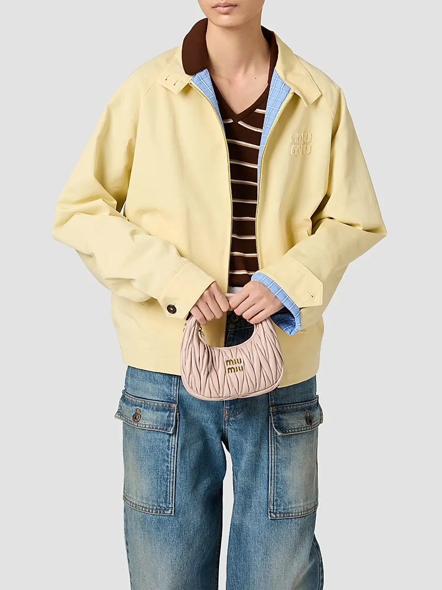 Miu Miu Women's Wander Matelassé Nappa Leather Hobo Mini-Bag | Thumbnail 3 Miu Miu Women's Wander Matelassé Nappa Leather Hobo Mini-Bag | Thumbnail 3