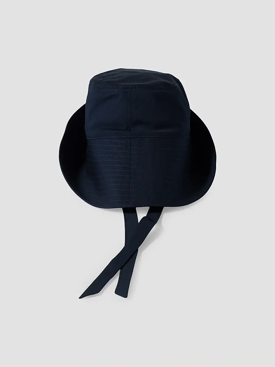 Miu Miu Women's Wide-Brimmed Poplin Bucket Hat | Thumbnail 2 Miu Miu Women's Wide-Brimmed Poplin Bucket Hat | Thumbnail 2