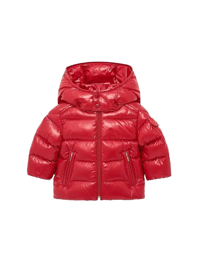 Moncler Baby Boy's & Little Boy's Maya Puffer Jacket - Bright Red | Image 1 Moncler Baby Boy's & Little Boy's Maya Puffer Jacket - Bright Red | Image 1