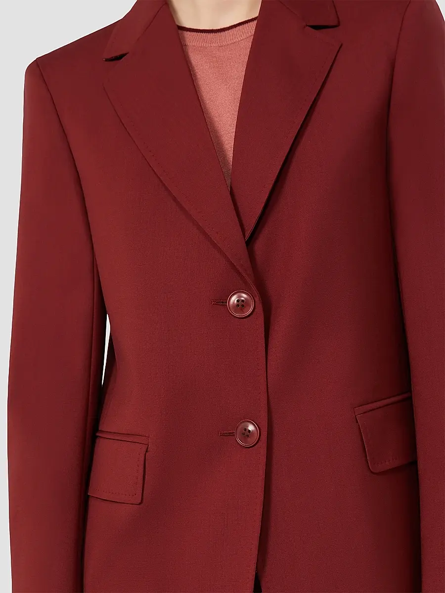 Max Mara Women's Single Breasted Woollen Cloth Jacket | Thumbnail 5
