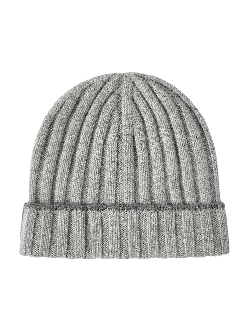 Men's Cashmere Rib Knit Beanie Men's Cashmere Rib Knit Beanie