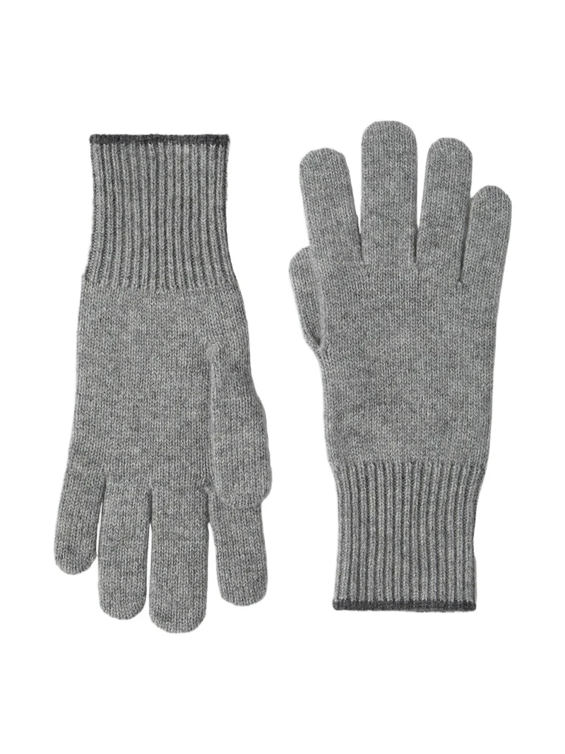 Brunello Cucinelli Men's Cashmere Knit Gloves