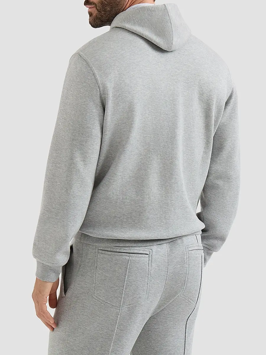 Brunello Cucinelli Men's Cotton, Cashmere and Silk French Terry Double Cloth Hooded Sweatshirt | Thumbnail 3 Brunello Cucinelli Men's Cotton, Cashmere and Silk French Terry Double Cloth Hooded Sweatshirt | Thumbnail 3