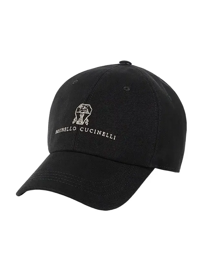 Men's Garment-Dyed Twisted Cotton Gabardine Baseball Cap Men's Garment-Dyed Twisted Cotton Gabardine Baseball Cap