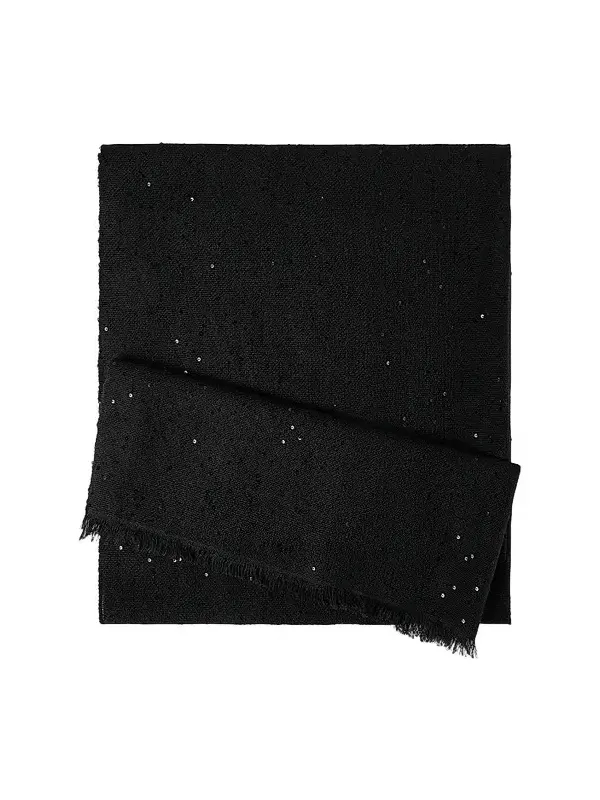 Women's Cashmere And Silk Diamond Yarn Scarf Women's Cashmere And Silk Diamond Yarn Scarf