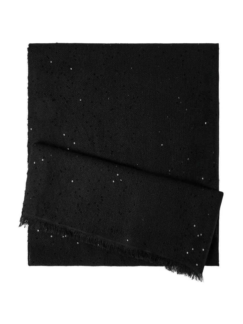 Women's Cashmere And Silk Diamond Yarn Scarf Women's Cashmere And Silk Diamond Yarn Scarf