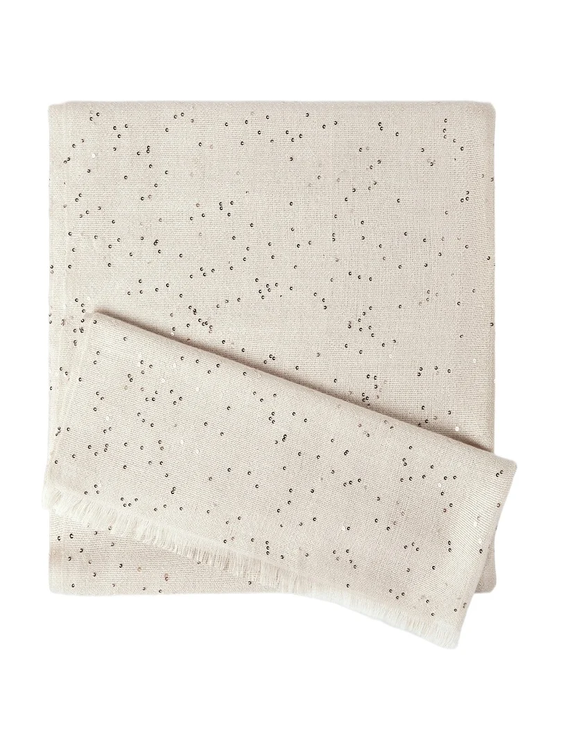 Women's Cashmere And Silk Diamond Yarn Scarf Women's Cashmere And Silk Diamond Yarn Scarf