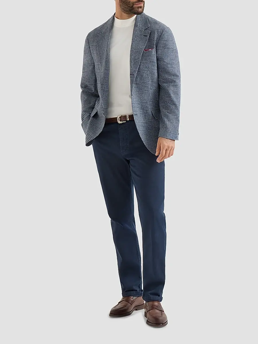 Brunello Cucinelli Men's Lightweight Denim Traditional Fit Five-Pocket Jeans | Thumbnail 6 Brunello Cucinelli Men's Lightweight Denim Traditional Fit Five-Pocket Jeans | Thumbnail 6