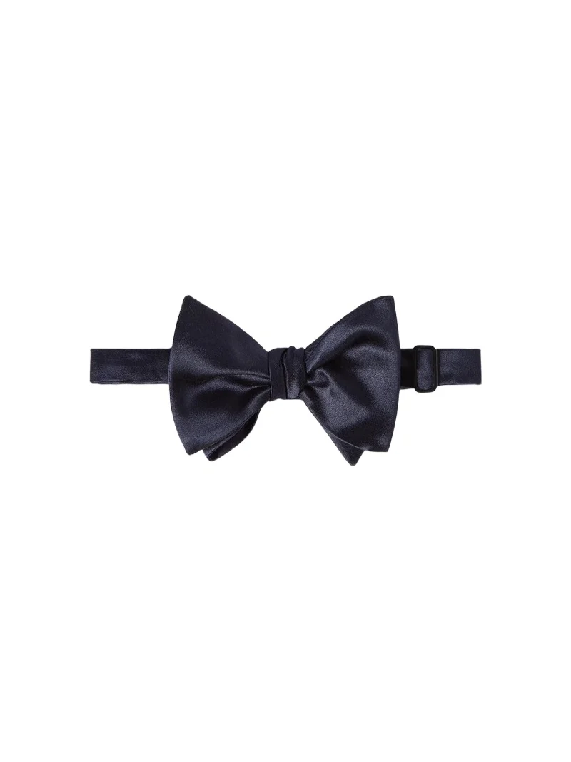 Men's Cotton and Silk Satin Bow Tie