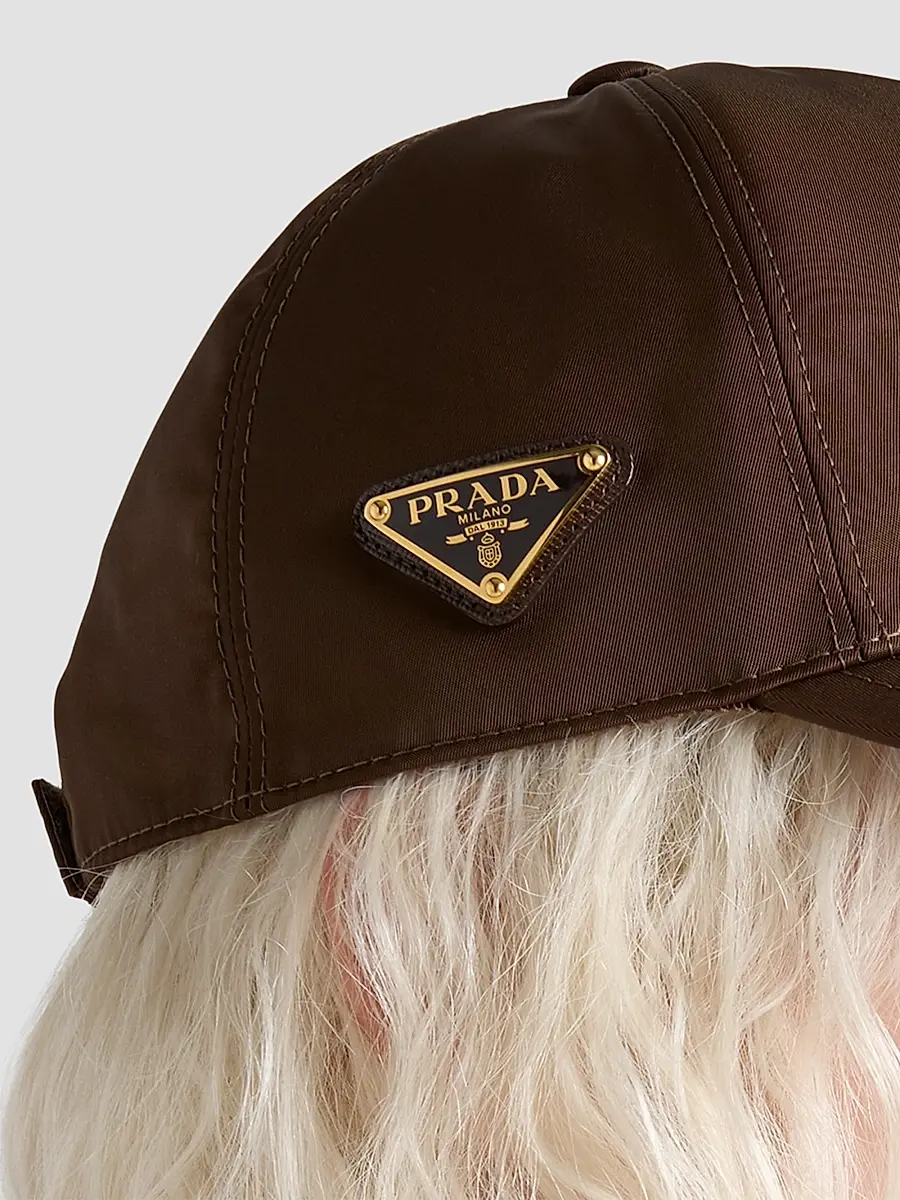 Prada Women's Re-Nylon Baseball Cap | Thumbnail 3