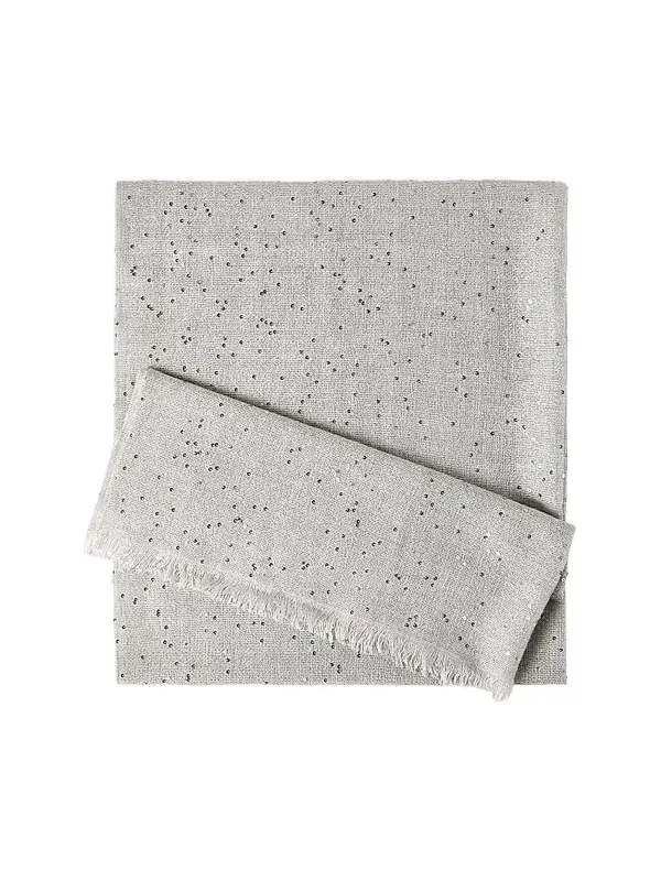 Women's Cashmere And Silk Diamond Yarn Scarf