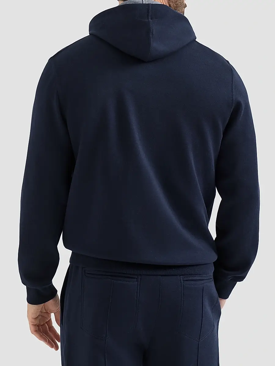 Brunello Cucinelli Men's Cotton, Cashmere and Silk French Terry Double Cloth Hooded Sweatshirt | Thumbnail 3 Brunello Cucinelli Men's Cotton, Cashmere and Silk French Terry Double Cloth Hooded Sweatshirt | Thumbnail 3