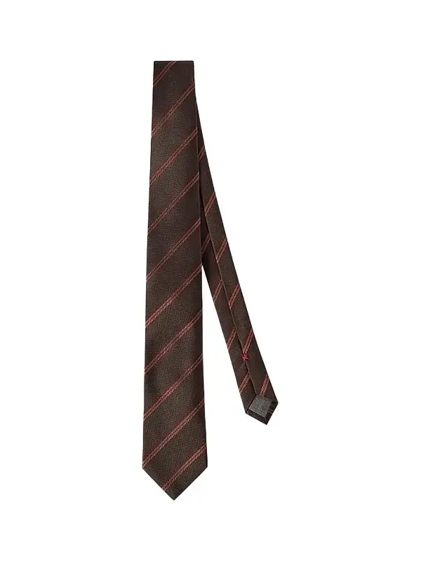 Men's Striped Silk Tie