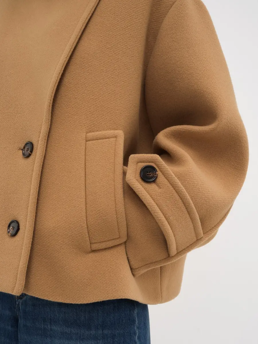 Chloé Oversized short coat in wool | Thumbnail 7 Chloé Oversized short coat in wool | Thumbnail 7