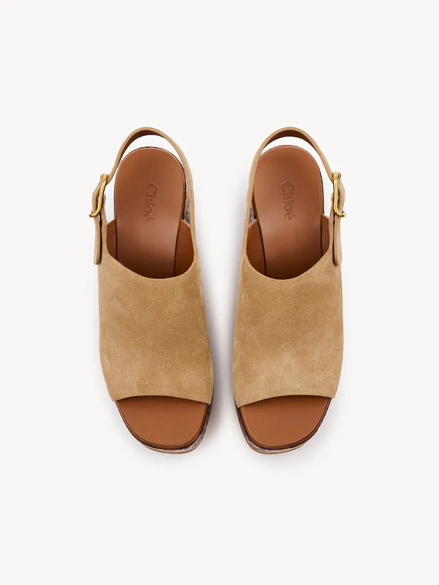 Chloé Maxime wedge sandal | Thumbnail 5 Chloé Maxime wedge sandal | Thumbnail 5