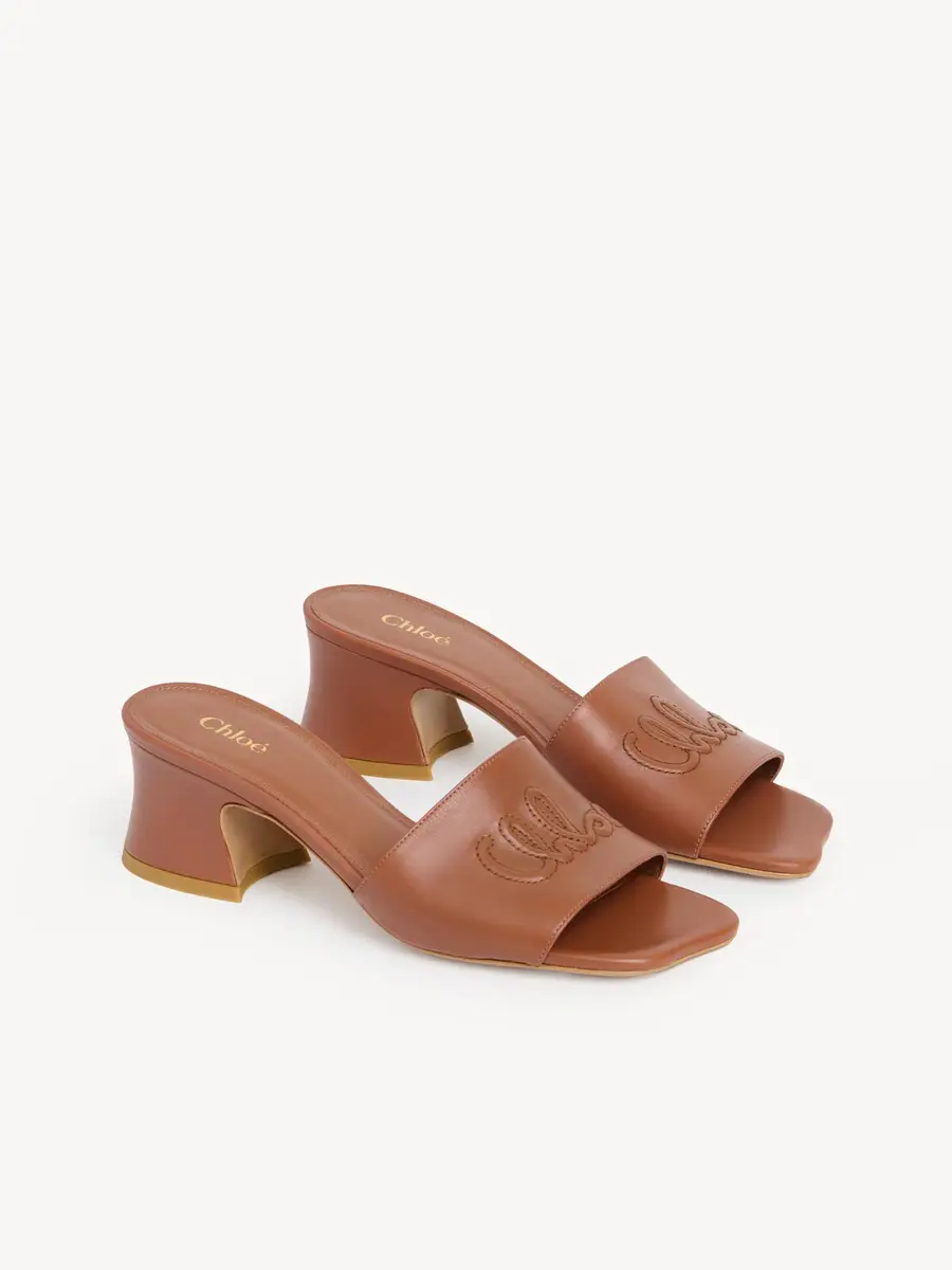 Chloé Chloé Soleil heeled mule | Thumbnail 2 Chloé Chloé Soleil heeled mule | Thumbnail 2