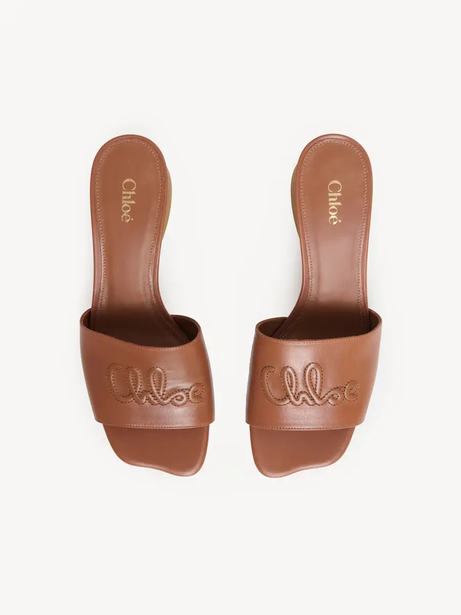 Chloé Chloé Soleil heeled mule | Thumbnail 3 Chloé Chloé Soleil heeled mule | Thumbnail 3