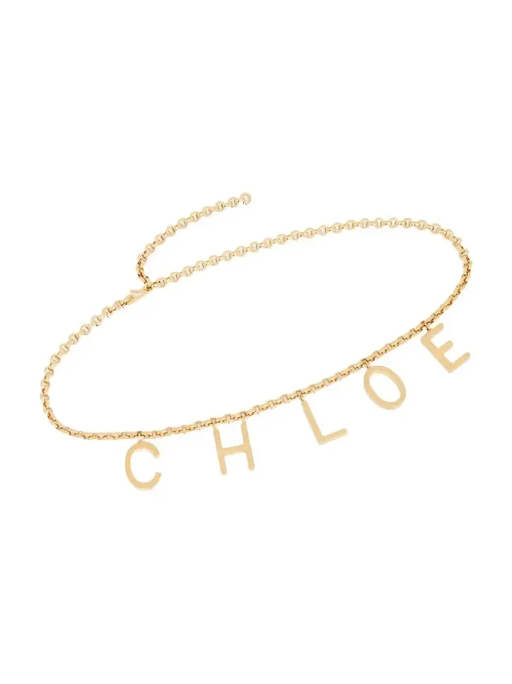 The Chloé Letters jewelry belt The Chloé Letters jewelry belt