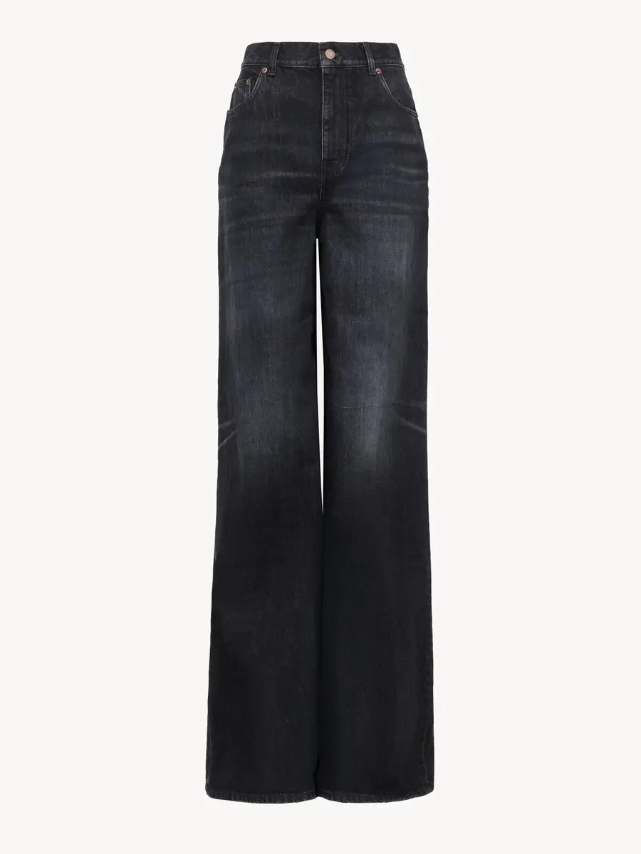 Chloé High-rise wide-leg jeans in denim | Thumbnail 2 Chloé High-rise wide-leg jeans in denim | Thumbnail 2