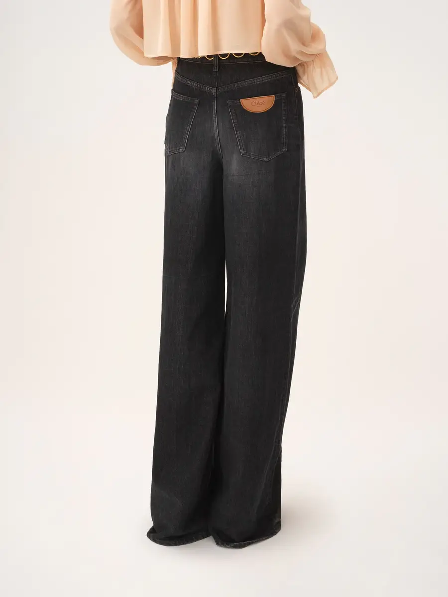 Chloé High-rise wide-leg jeans in denim | Thumbnail 5 Chloé High-rise wide-leg jeans in denim | Thumbnail 5