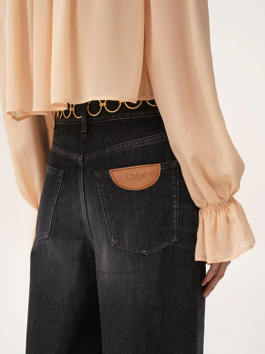 Chloé High-rise wide-leg jeans in denim | Thumbnail 7 Chloé High-rise wide-leg jeans in denim | Thumbnail 7