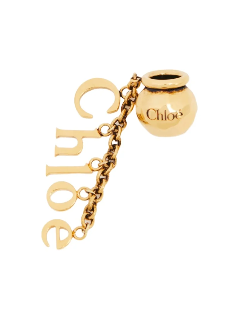 Chloé Sphere Chloé Letters Dice charm for Bracelet bag in brass