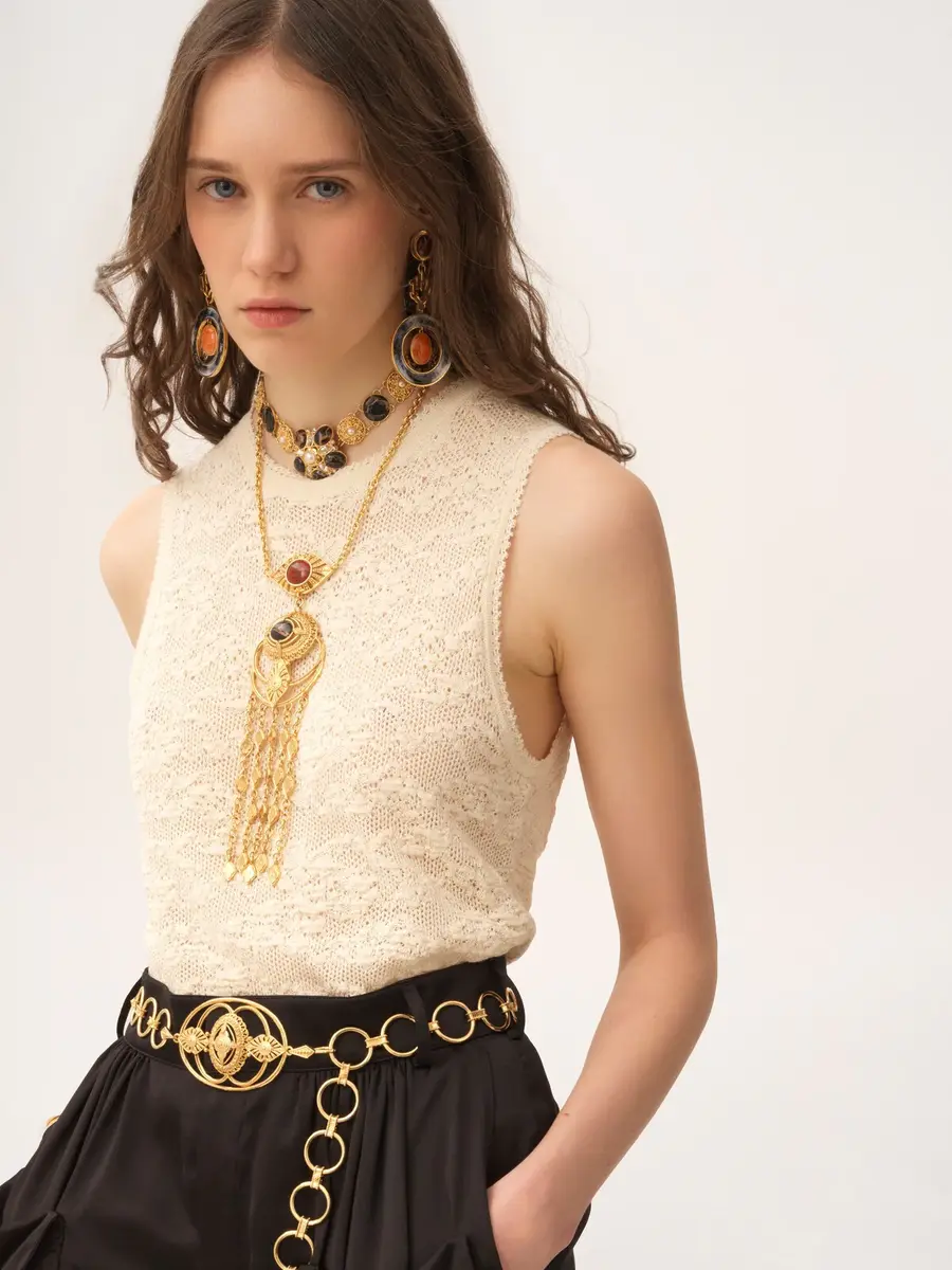 Chloé Twin set in cotton-silk knit | Thumbnail 6 Chloé Twin set in cotton-silk knit | Thumbnail 6