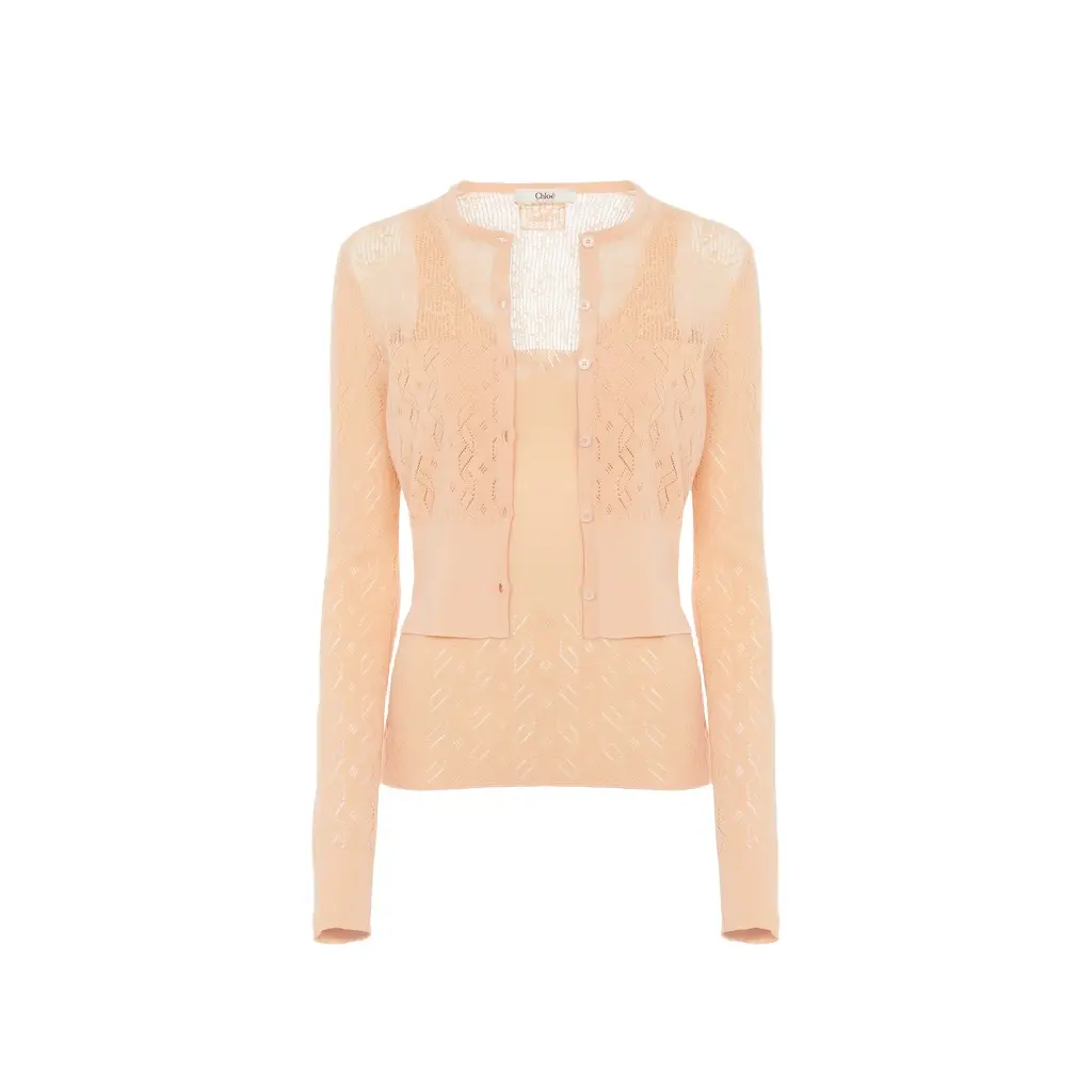 Chloé Twin set in cotton knit | Image 1 Chloé Twin set in cotton knit | Image 1