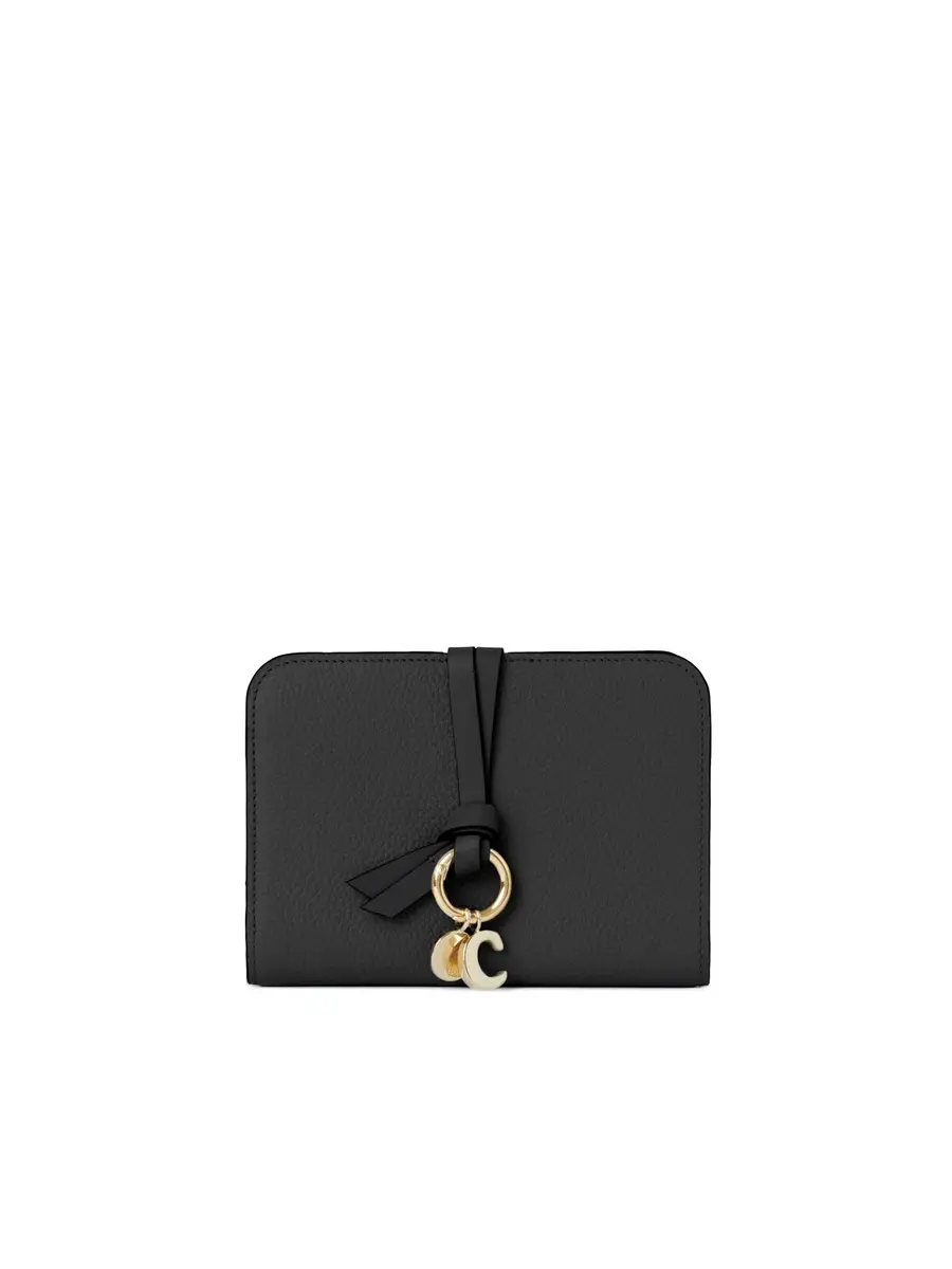 Chloé Alphabet bi-fold wallet in grained leather | Thumbnail 2 Chloé Alphabet bi-fold wallet in grained leather | Thumbnail 2