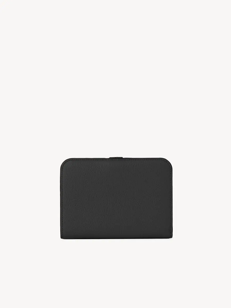 Chloé Alphabet bi-fold wallet in grained leather | Thumbnail 4 Chloé Alphabet bi-fold wallet in grained leather | Thumbnail 4