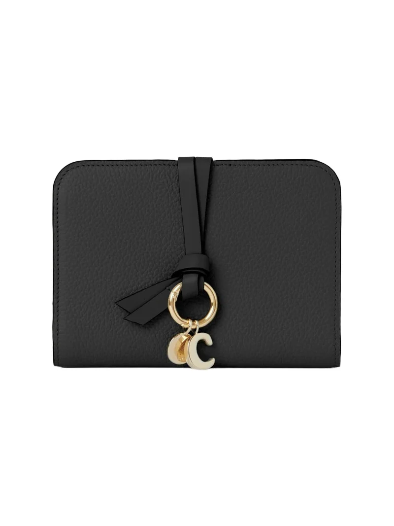 Chloé Alphabet bi-fold wallet in grained leather