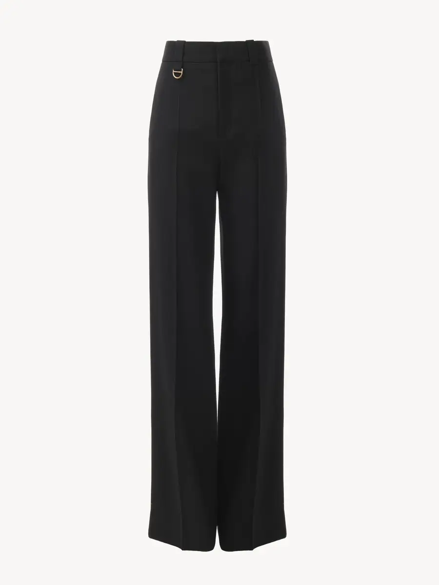 Chloé Boyish tailored pants in wool grain de poudre | Thumbnail 2 Chloé Boyish tailored pants in wool grain de poudre | Thumbnail 2