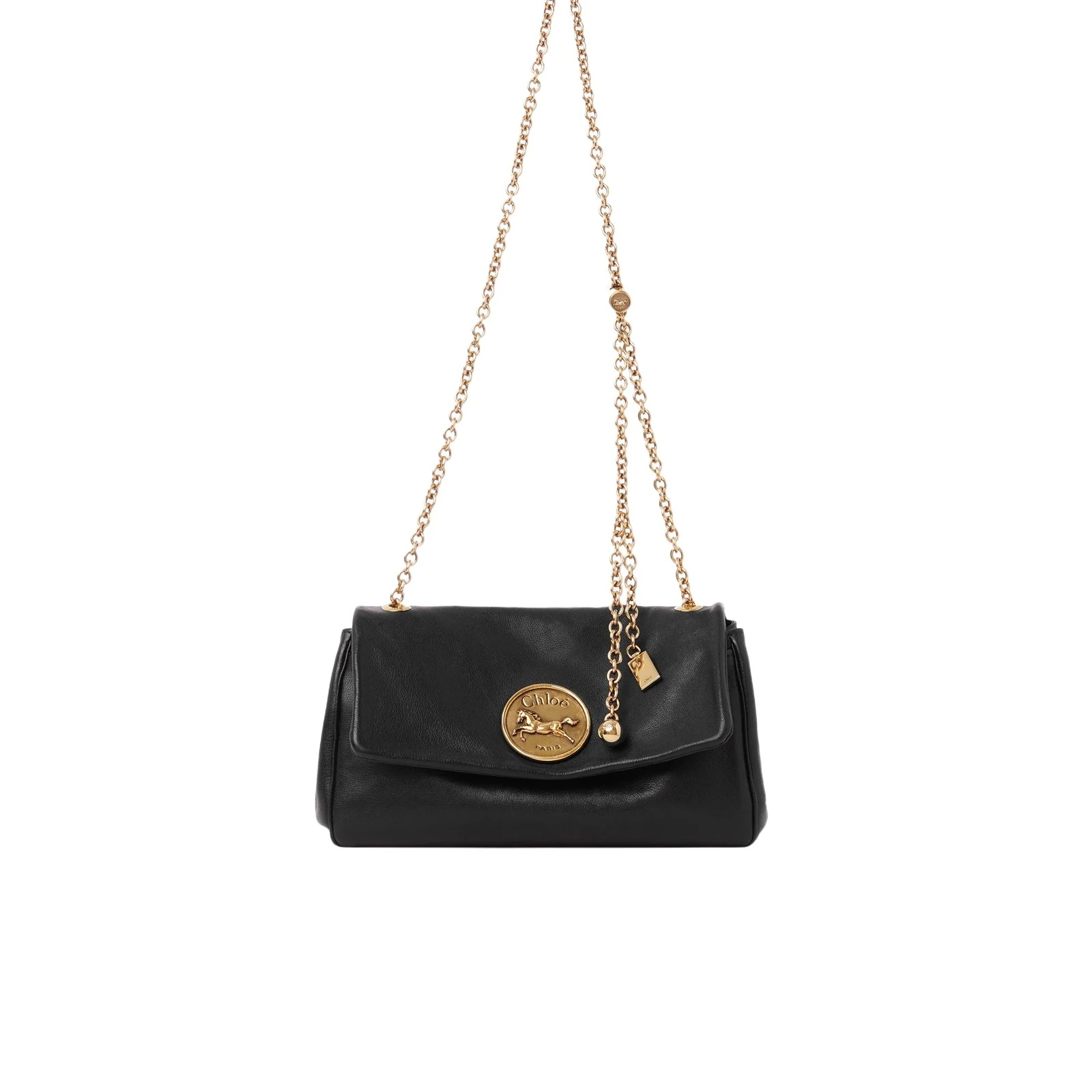 Chloé Heritage shoulder bag in grained leather