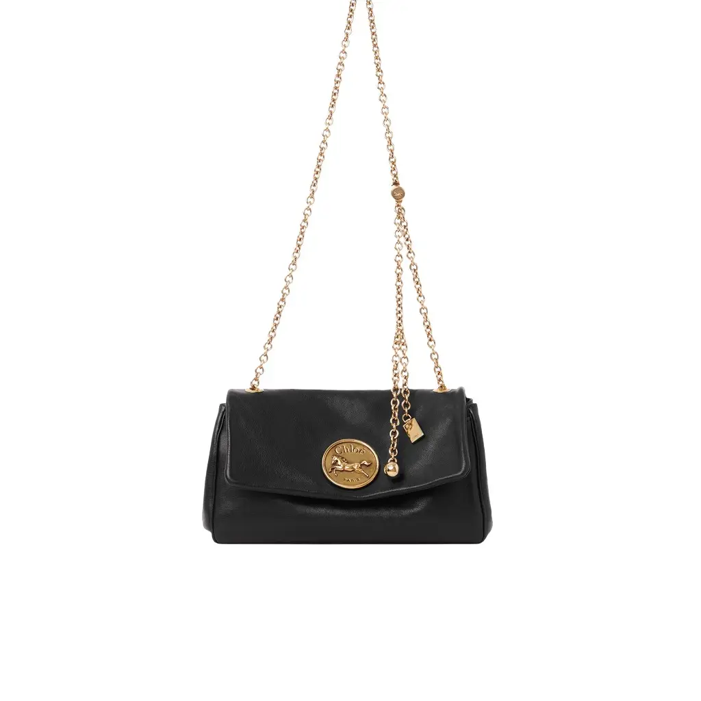 Chloé Heritage shoulder bag in grained leather Chloé Heritage shoulder bag in grained leather