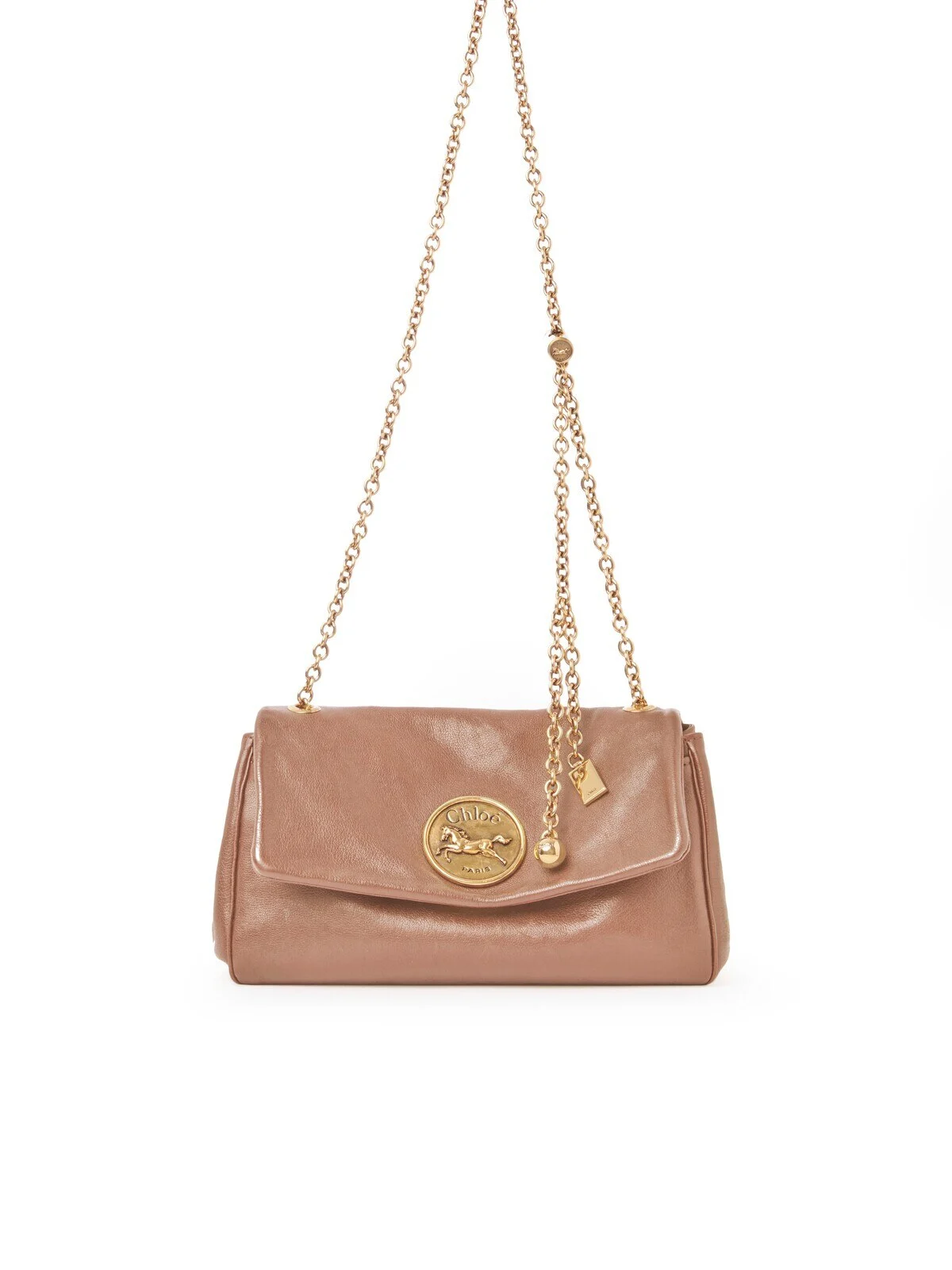 Chloé Heritage shoulder bag in grained leather Chloé Heritage shoulder bag in grained leather