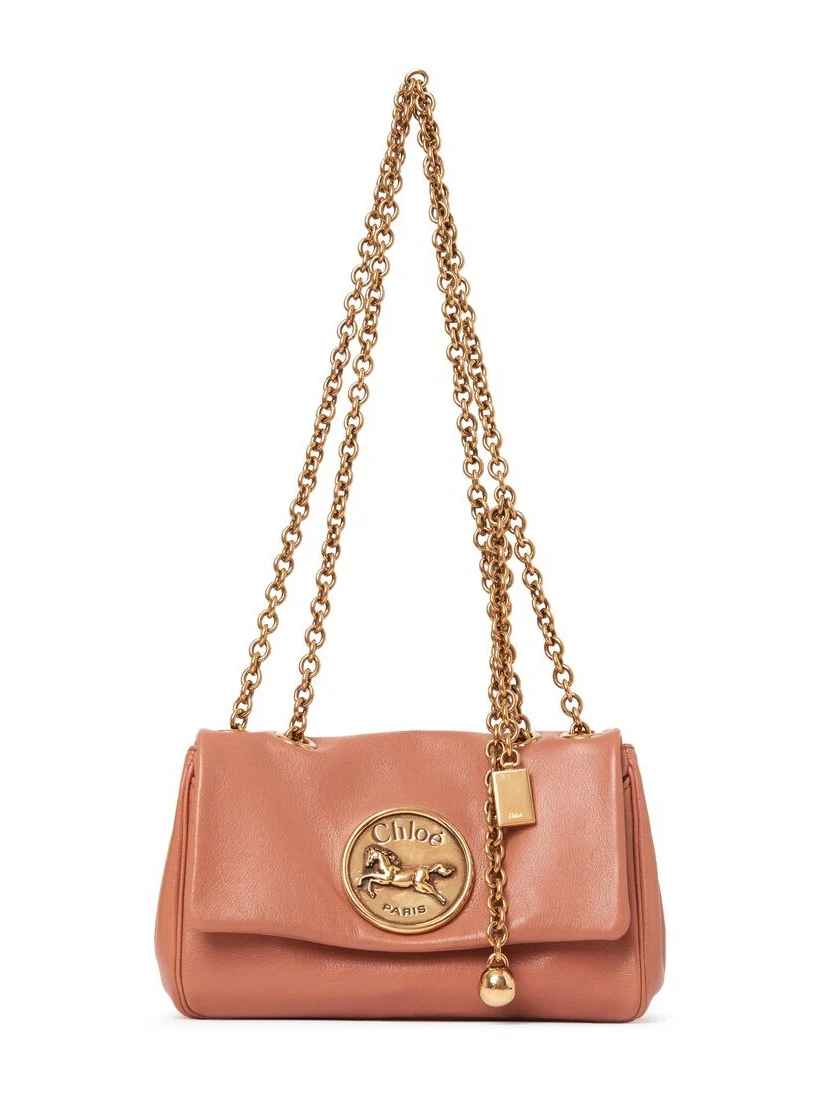 Chloé Small Chloé Heritage shoulder bag in grained leather