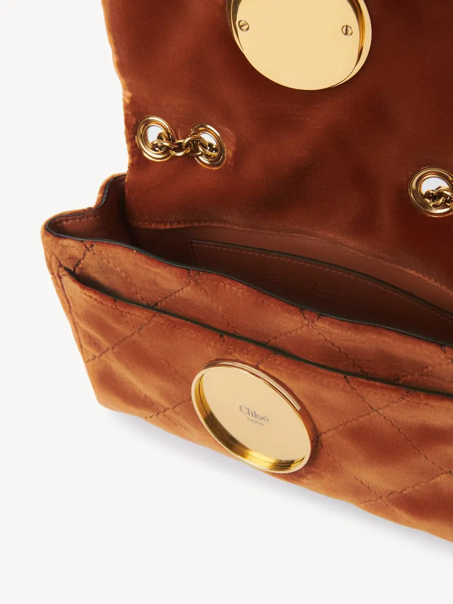 Chloé Small Chloé Heritage shoulder bag in velvet | Thumbnail 6 Chloé Small Chloé Heritage shoulder bag in velvet | Thumbnail 6