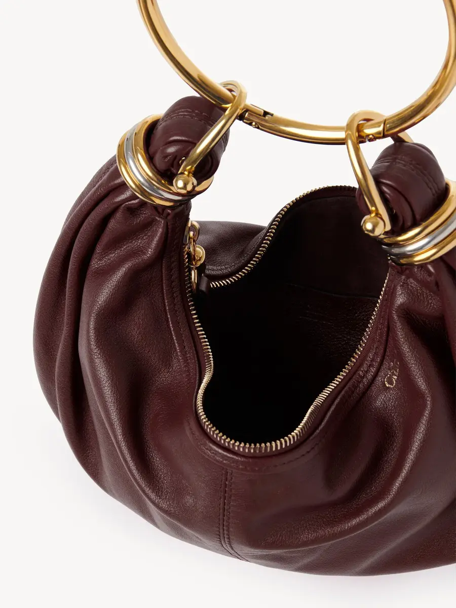 Chloé Small Bracelet Hobo bag in grained leather | Thumbnail 5