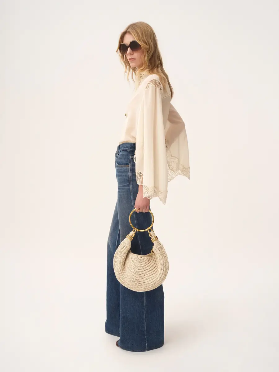 Chloé Small Bracelet Hobo bag in crochet | Thumbnail 8 Chloé Small Bracelet Hobo bag in crochet | Thumbnail 8