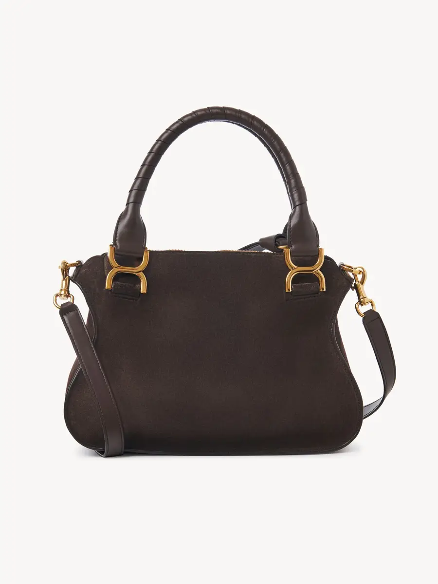 Chloé Small Marcie bag in suede leather | Thumbnail 6 Chloé Small Marcie bag in suede leather | Thumbnail 6
