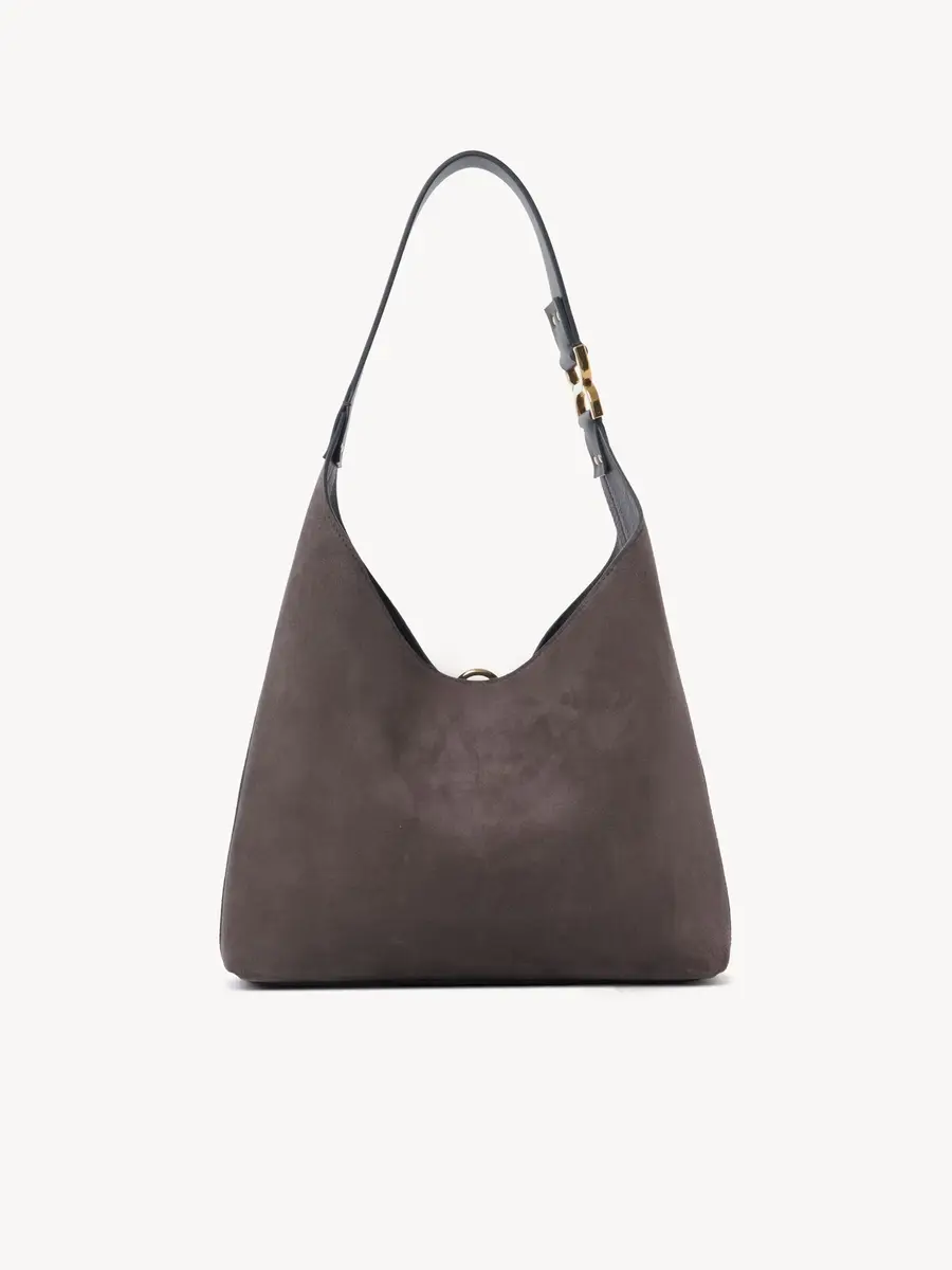 Chloé Small Marcie hobo bag in suede leather | Thumbnail 5 Chloé Small Marcie hobo bag in suede leather | Thumbnail 5
